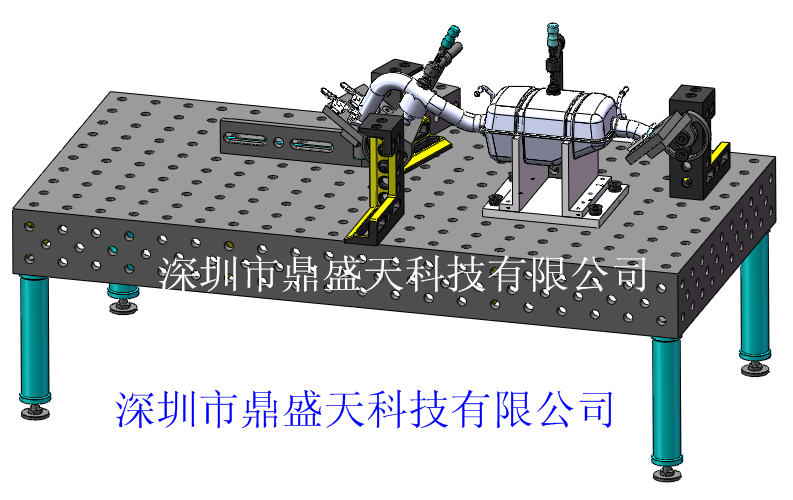 大巴車架切換焊接及精度要求，我們來滿足！